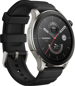 Amazfit GTR 4 Zilver (Zwart)