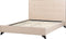 AMBASSADOR - Tweepersoonsbed - Beige - 140 x 200 cm - Polyester