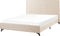 AMBASSADOR - Tweepersoonsbed - Beige - 140 x 200 cm - Polyester