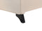 AMBASSADOR - Tweepersoonsbed - Beige - 140 x 200 cm - Polyester