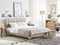AMBERT - Tweepersoonsbed - Taupe - 180 x 200 cm - Kunstleer