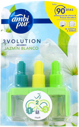 Ambi Pur 3Volution Navulling Witte Jasmijn, 20 ml - Limited Edition