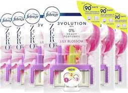 Ambi Pur / Febreze - 3volution Navulling - Zero % Lily Blossom - 6 x 20 ml