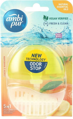 Ambi Pur Toiletblok Starterkit 5in1 Lemon & Mandarine