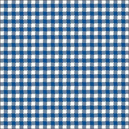 Ambiente Vichy Blue papieren servetten