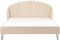 AMBILLOU - Tweepersoonsbed - Beige - 180 x 200 cm - Bouclé