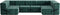ambivalenz modulaire bank curt – u vorm – groen