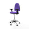 Piqueras y Crespo B2D05RP - Bureaustoel - Hoogteverstelbaar met armleuning - Lila