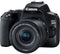 Canon EOS 250D - Spiegelreflexcamera - 24.1MP 4K video - Zwart