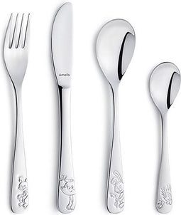 Amefa Forest Friends - 4-delige kinderbestekset