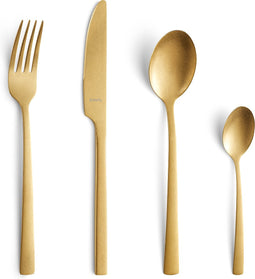 Amefa Manille - 16-delige bestekset voor 4 personen - Stonewash Goud