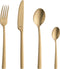 Amefa Manille - 16-delige bestekset voor 4 personen - Stonewash Goud