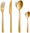 Amefa Manille - 16-delige bestekset voor 4 personen - Stonewash Goud