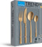 Amefa Manille - 16-delige bestekset voor 4 personen - Stonewash Goud