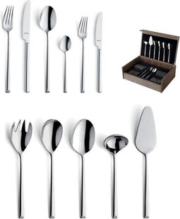 Amefa - Ventura 78-delige Bestekset 12 Personen - Zilver