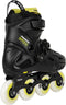 Powerslide Urban Imperial Skates Inlineskates - Maat 45/46 - Unisex - zwart/geel
