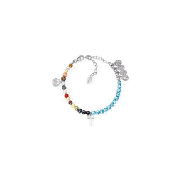 Amen Dames Armband 925 sterling zilveren glassteen One Size 88159586