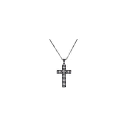 Amen Women's Chain 925 Silver 12 Zirconia One Size 88423682