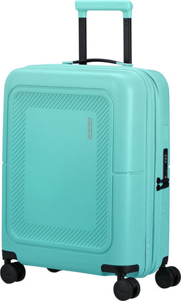 American Tourister Reiskoffer - DashPop spinner 55 cm(4 wielen) handbagage - Uitbreidbaar -2.5 kg - Aqua Sky - 47 l