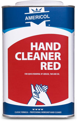 Americol handcleaner rood Blik 4,5L - handzeep - Garage zeep - Handreiniger - Garagezeep