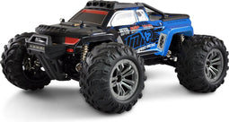 Amewi Daphoenodon Blauw Brushed 1:12 RC auto Elektro Monstertruck 4WD RTR 2,4 GHz Incl. accu en lader, Met lichteffect