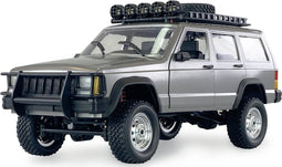 Amewi JC-X12 Scale Zilver Brushed 1:12 RC auto Elektro Terreinwagen 4WD RTR 2,4 GHz Incl. accu en lader