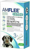 Amflee Spot On Combo Anti Vlooien en Teken Druppels Hond 20-40 kg 3 pipetten