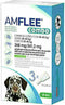 Amflee Spot On Combo Anti Vlooien en Teken Druppels Hond 20-40 kg 3 pipetten