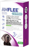 Amflee Spot On Combo Anti Vlooien en Teken Druppels Hond >40kg 3 pipetten