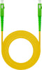 Nanocable 10.20.0015 - Glasvezelkabel - 15 m - Geel