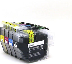 SecondLife Multipack inkt cartridges voor Brother LC-3219 XL serie