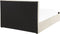 AMIENS - Bed met opbergruimte - Beige - 140 x 200 cm - Fluweel