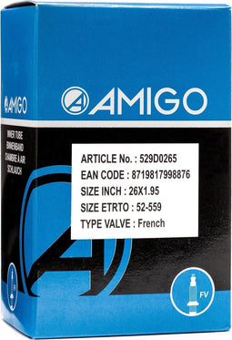 AMIGO Binnenband 26 X 1.95 (52-559) Fv 48 Mm