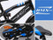 Amigo BMX Fun Jongensfiets - Kinderfiets 12 inch - Zwart/Blauw