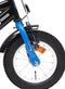 Amigo BMX Fun Jongensfiets - Kinderfiets 12 inch - Zwart/Blauw