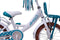 AMIGO Dots Meisjesfiets - Kinderfiets 12 inch - Met Zijwieltjes - Wit
