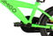 AMIGO Explorer Jongensfiets 12 Inch - Kinderfiets voor 2 tot 4 Jaar - 90-105 cm - Groen/Zwart