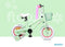 AMIGO Flower Meisjesfiets - Kinderfiets 16 inch - Groen