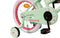 AMIGO Flower Meisjesfiets - Kinderfiets 16 inch - Groen