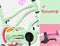 AMIGO Flower Meisjesfiets - Kinderfiets 16 inch - Groen