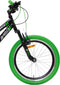 Amigo Fun Ride - Mountainbike 20 inch - Voor jongens en meisjes - Met 7 versnellingen - Zwart/Groen
