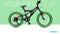 Amigo Fun Ride - Mountainbike 20 inch - Voor jongens en meisjes - Met 7 versnellingen - Zwart/Groen