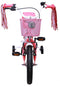 AMIGO Magic Meisjesfiets - Kinderfiets 12 inch - Met Terugtraprem en Zijwieltjes - Roze