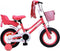 AMIGO Magic Meisjesfiets - Kinderfiets 12 inch - Met Terugtraprem en Zijwieltjes - Roze