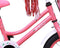 AMIGO Magic Meisjesfiets - Kinderfiets 12 inch - Met Terugtraprem en Zijwieltjes - Roze