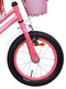 AMIGO Magic Meisjesfiets - Kinderfiets 12 inch - Met Terugtraprem en Zijwieltjes - Roze