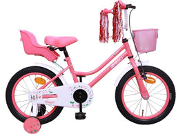 Amigo Magic Meisjesfiets - Kinderfiets 16 inch - Roze