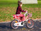Amigo Magic Meisjesfiets - Kinderfiets 16 inch - Roze