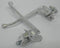 Amigo Remhendel set - Junior - Universeel - Zilver - Voor kinderfietsen