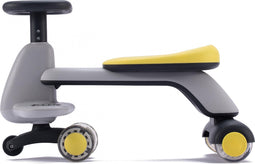 AMIGO Shuttle Now Loopwagen - Loopauto voor kinderen vanaf 3 jaar - Grijs/Zwart